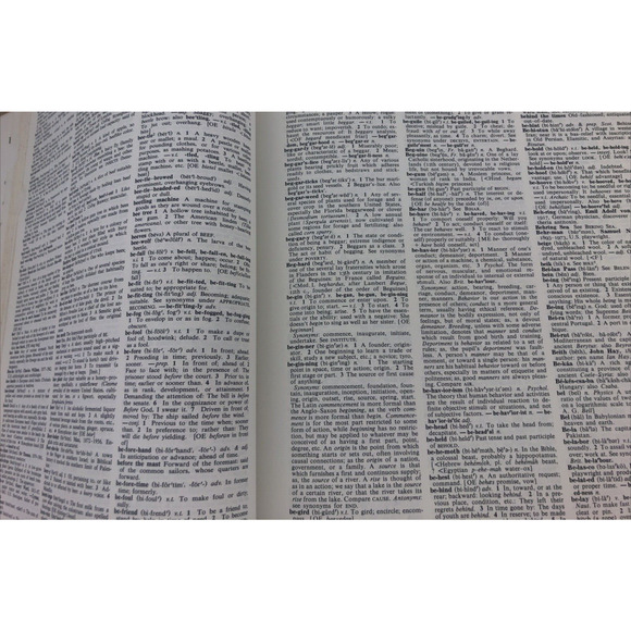 Funk & Wagnalls New Comprehensive International Dictionary Volume 1 & 2 Deluxe - Picture 10 of 16